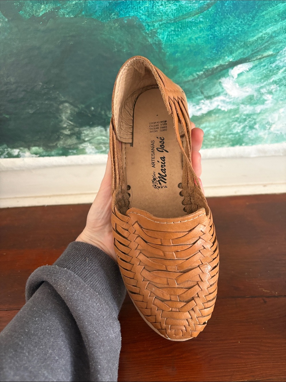 Mexican woven sandal